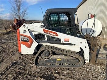 skid steer with trailer for sale in nebraska|used bobcat t450 for sale.